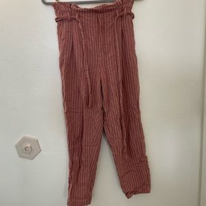 american eagle flowy beach pants